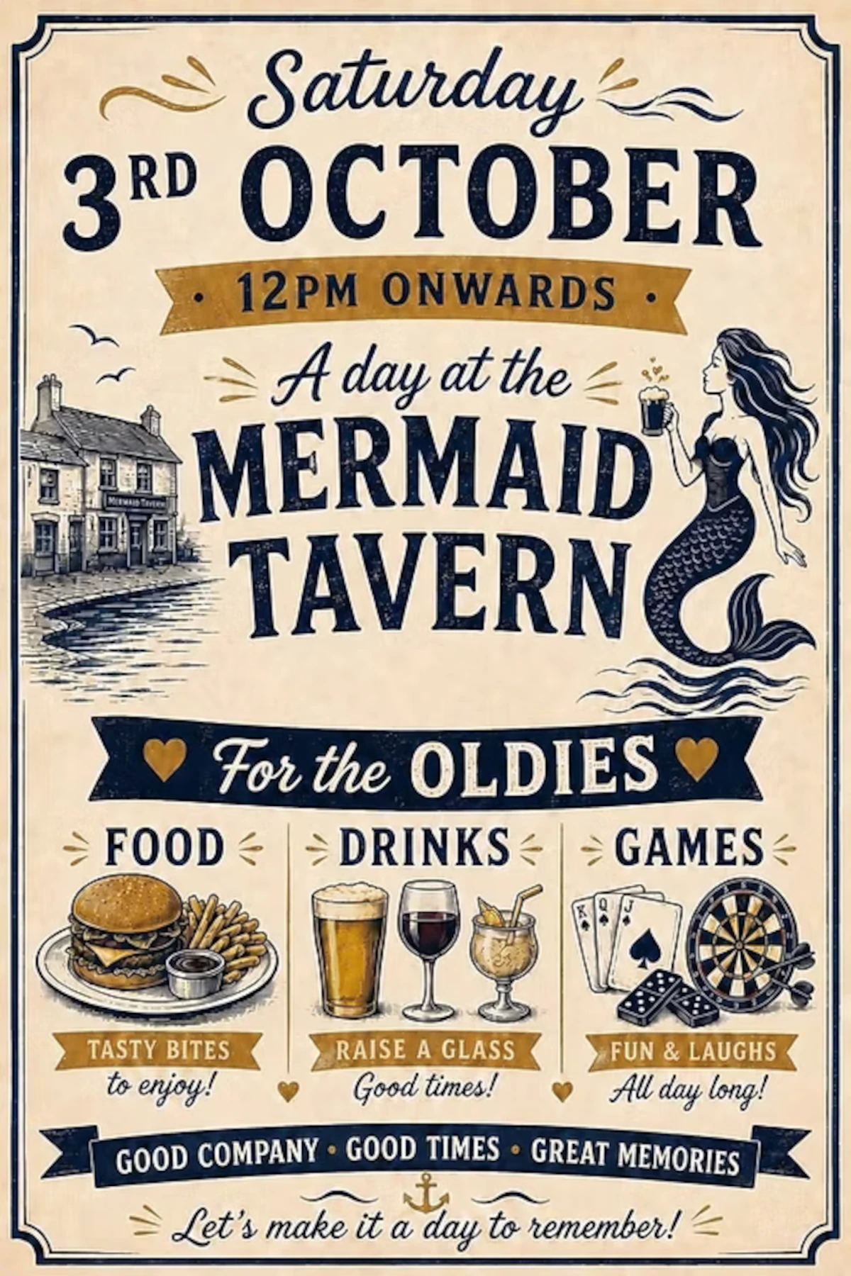 a day at the mermaid